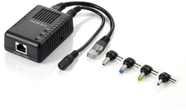 LevelOne POS-1002 PoE Splitter 12V/5V/9V 10/100Mbps