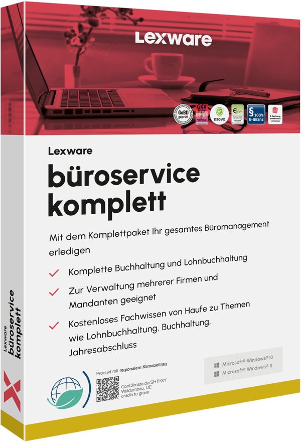 LEXWARE ESD b�roservice komplett 2026 Mehrplatzversion unbegrenzte Laufzeit Download