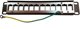 Lexi-NET 10" modulární stíněný patch panel LEXI-Net 12port, černý