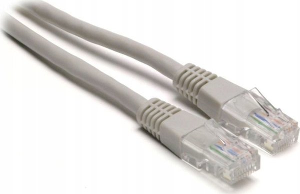 Καλώδιο Δικτύου Lexton UTP Cat5e Patchcord RJ45, 0.5m - Γκρι