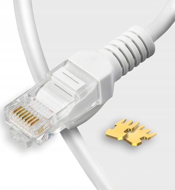 Καλώδιο Δικτύου Lexton UTP Cat5e Patchcord RJ45, 0.5m - Γκρι