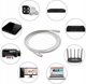 Καλώδιο Δικτύου Lexton UTP Cat5e Patchcord RJ45, 0.5m - Γκρι