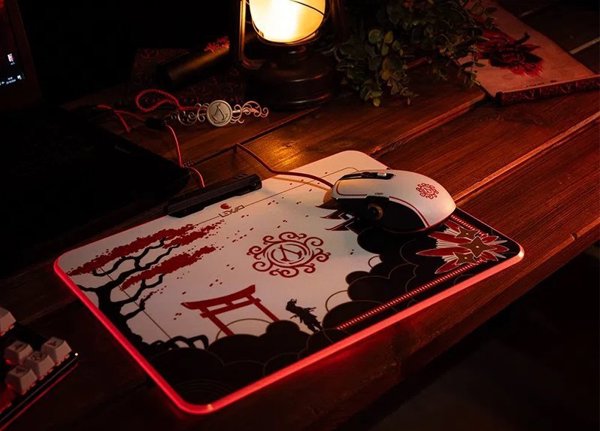 Lexip Gaming Ποντίκι Assassin's Creed Shadows Edition, Ενσύρματο RGB Gaming Mouse