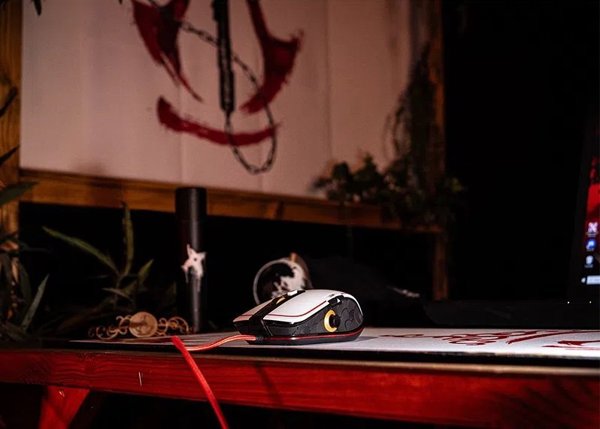 Lexip Gaming Ποντίκι Assassin's Creed Shadows Edition, Ενσύρματο RGB Gaming Mouse