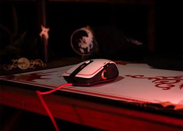 Lexip Gaming Ποντίκι Assassin's Creed Shadows Edition, Ενσύρματο RGB Gaming Mouse