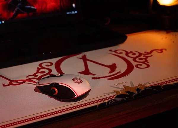 Lexip Gaming Ποντίκι Assassin's Creed Shadows Edition, Ενσύρματο RGB Gaming Mouse
