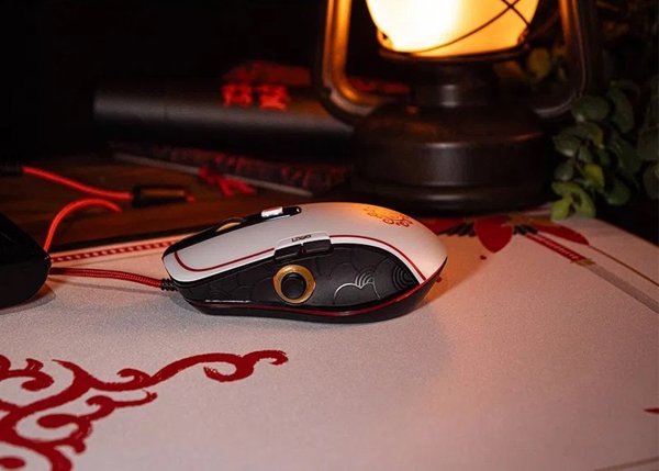 Lexip Gaming Ποντίκι Assassin's Creed Shadows Edition, Ενσύρματο RGB Gaming Mouse