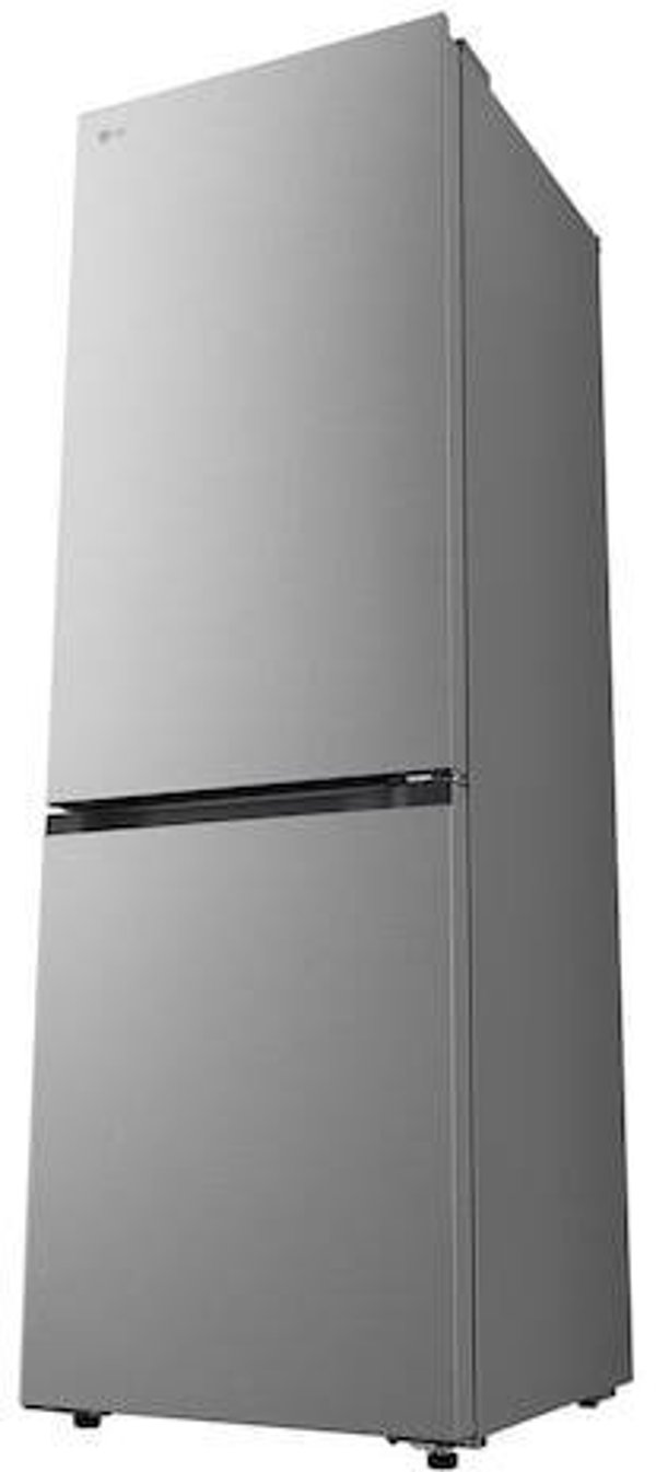 LG GBBSJ1CCPY Refrigerator, C, Free-standing, Combi, Height 1.86 m, Net fridge 220 L, Net freezer 113 L, Silver