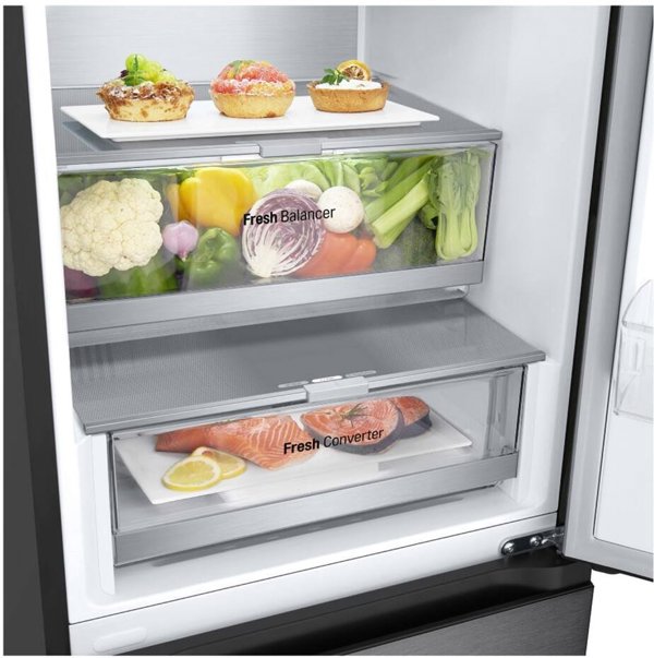 LG GBV7270BEV schwarz
