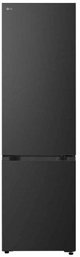 LG GBBS322CEV Refrigerator, C, Free-standing, Combi, Height 2.03 m, Net fridge 262 L, Net freezer 113 L, Black