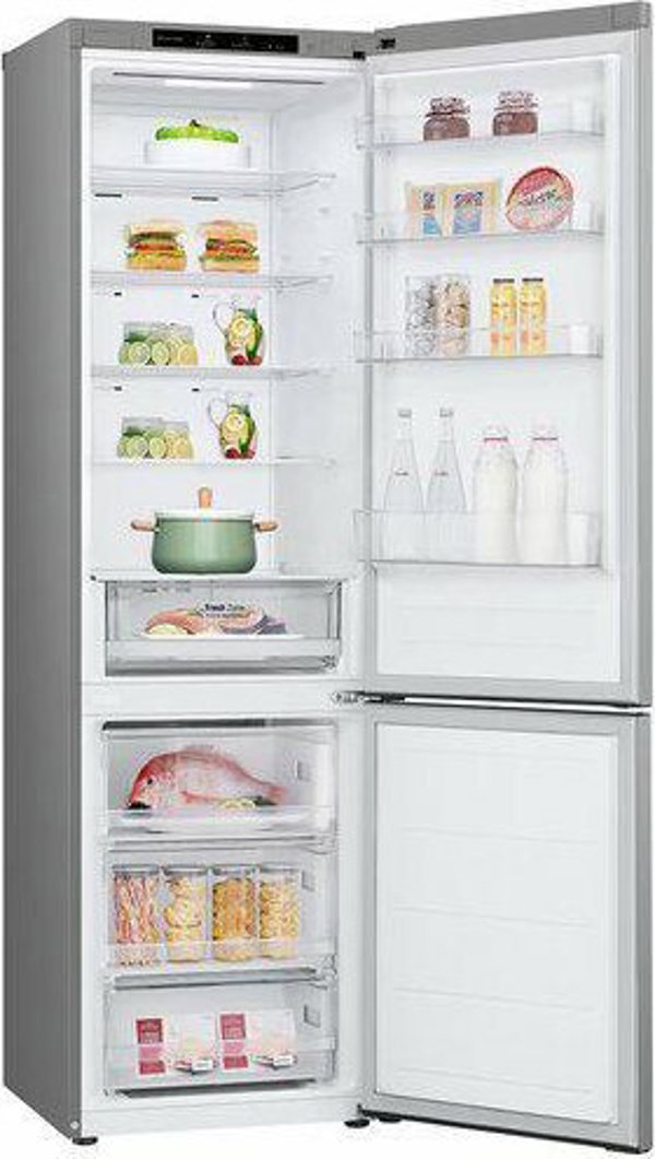 LG Ψυγείο GBV22L0EPY Total No Frost Inverter 384lt Platinum Silver