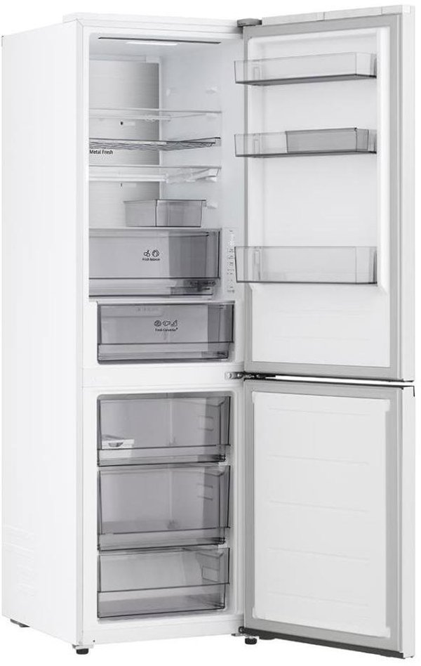 LG  NoFrost  333 L  augstums 186 cm  balta - Ledusskapis  GBBS514CSW.ASWQEUZ (8806096630525)