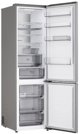 LG  NoFrost  375 L  augstums 203 cm  sudraba - Ledusskapis  GBBS524CPY.APYQEUZ (8806096627556)