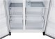 LG Refrigerator | GSLC41PYPE | Energy efficiency class E | Free standing | Side by side | Height 179 cm | Fridge net capacity 420 L | Freezer net capacity 221 L | Display | 36 dB | Grey