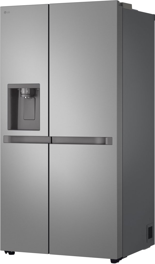 LG Refrigerator | GSLC41PYPE | Energy efficiency class E | Free standing | Side by side | Height 179 cm | Fridge net capacity 420 L | Freezer net capacity 221 L | Display | 36 dB | Grey