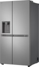 LG Refrigerator | GSLC41PYPE | Energy efficiency class E | Free standing | Side by side | Height 179 cm | Fridge net capacity 420 L | Freezer net capacity 221 L | Display | 36 dB | Grey