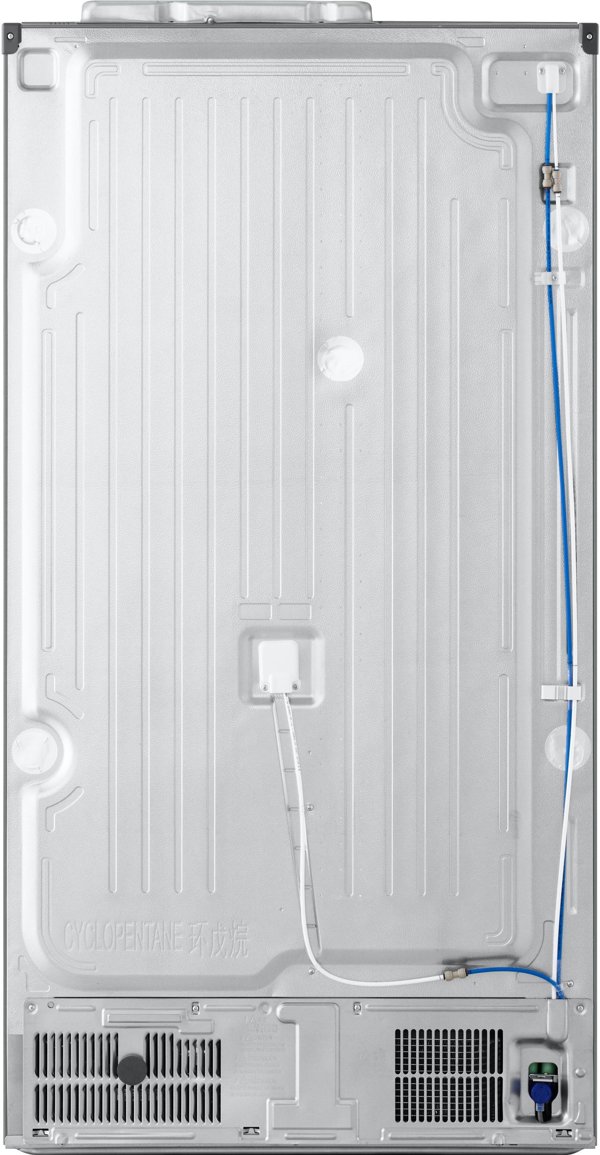 LG Refrigerator | GSLC41PYPE | Energy efficiency class E | Free standing | Side by side | Height 179 cm | Fridge net capacity 420 L | Freezer net capacity 221 L | Display | 36 dB | Grey