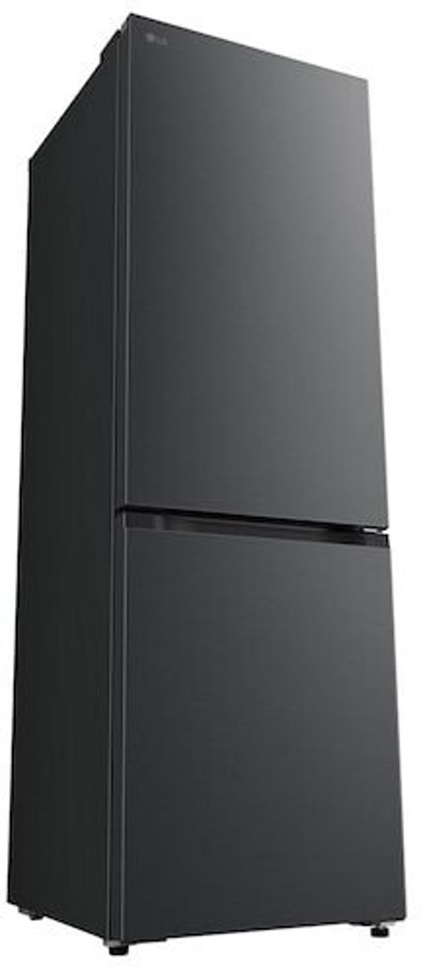 LG Refrigerator | GBBSJ1CCEP | Energy efficiency class C | Free standing | Combi | Height 186 cm | Fridge net capacity 220 L | Freezer net capacity 113 L | Display | 34 dB | Black