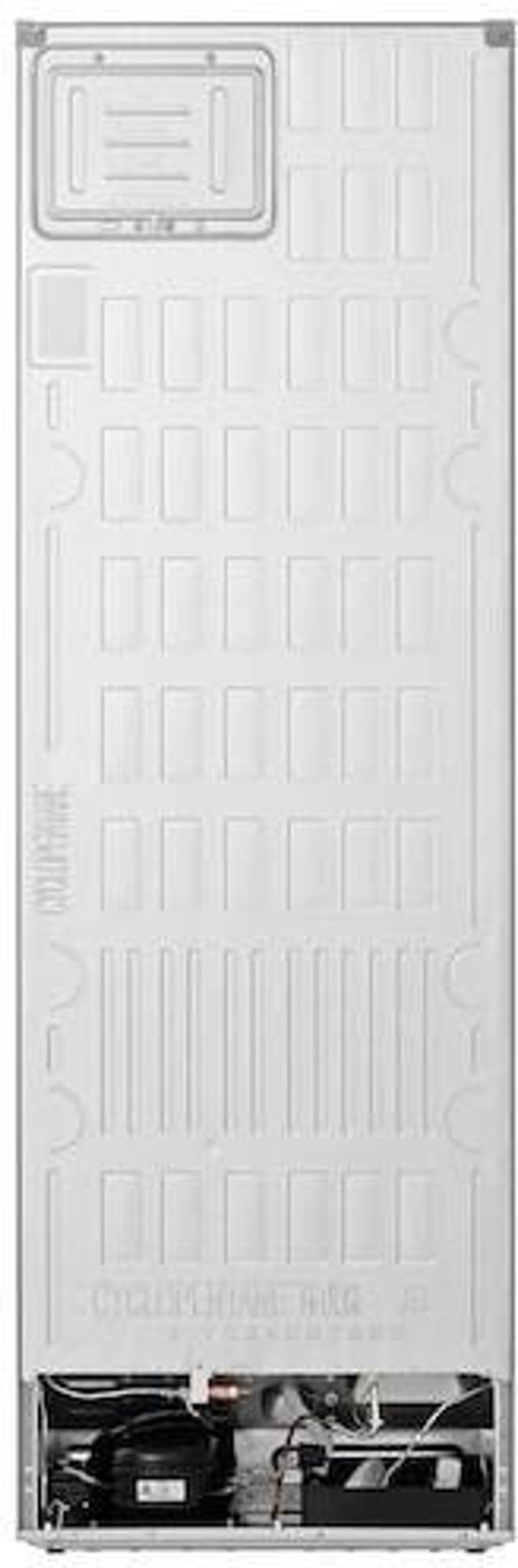 LG Refrigerator | GBBSJ1CCEP | Energy efficiency class C | Free standing | Combi | Height 186 cm | Fridge net capacity 220 L | Freezer net capacity 113 L | Display | 34 dB | Black