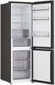 LG Refrigerator | GBBSJ1CCEP | Energy efficiency class C | Free standing | Combi | Height 186 cm | Fridge net capacity 220 L | Freezer net capacity 113 L | Display | 34 dB | Black
