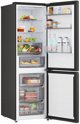 LG Refrigerator | GBBSJ1CCEP | Energy efficiency class C | Free standing | Combi | Height 186 cm | Fridge net capacity 220 L | Freezer net capacity 113 L | Display | 34 dB | Black