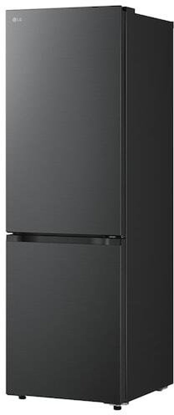 LG Refrigerator | GBBSJ1CCEP | Energy efficiency class C | Free standing | Combi | Height 186 cm | Fridge net capacity 220 L | Freezer net capacity 113 L | Display | 34 dB | Black