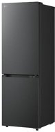 LG Refrigerator | GBBSJ1CCEP | Energy efficiency class C | Free standing | Combi | Height 186 cm | Fridge net capacity 220 L | Freezer net capacity 113 L | Display | 34 dB | Black