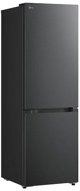LG Refrigerator | GBBSJ1CCEP | Energy efficiency class C | Free standing | Combi | Height 186 cm | Fridge net capacity 220 L | Freezer net capacity 113 L | Display | 34 dB | Black