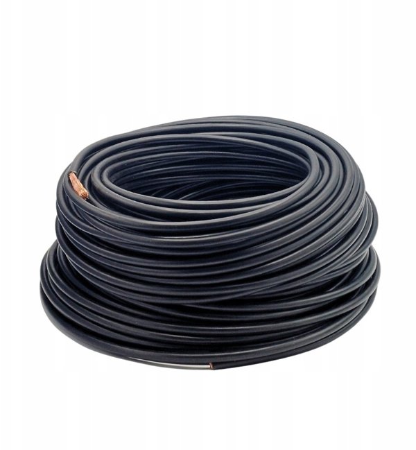 LGYDY καλώδιο εγκατάστασης LGY 10 mm2 450/750V μαύρο ρολό 100m