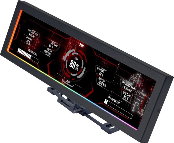 Lian Li 8.8" Universal Screen - schwarz