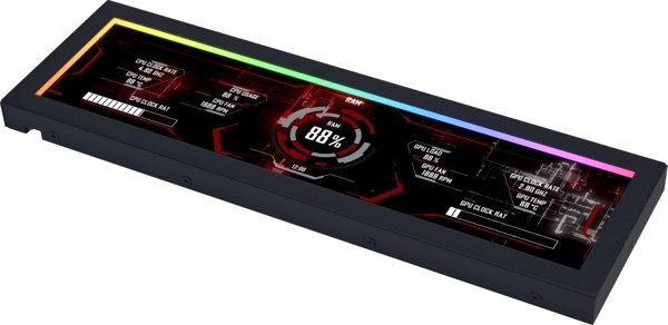 Lian Li 8.8" Universal Screen - schwarz