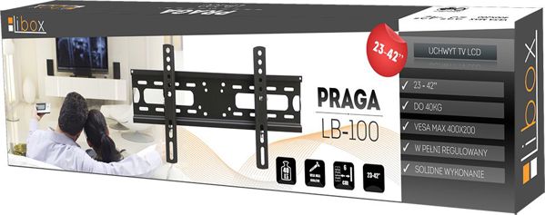 Libox Επιτοίχια Βάση LB-100 23'' - 42''