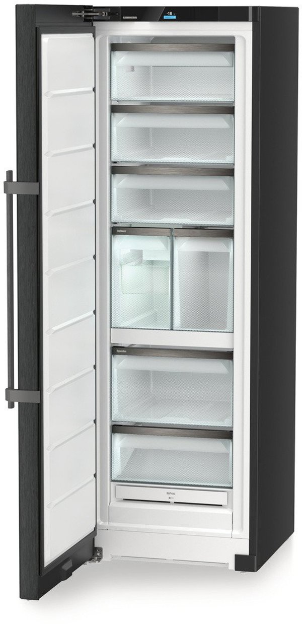 Liebherr NoFrost  augstums 185.5 cm  278 L  tumsi peleka - Saldetava