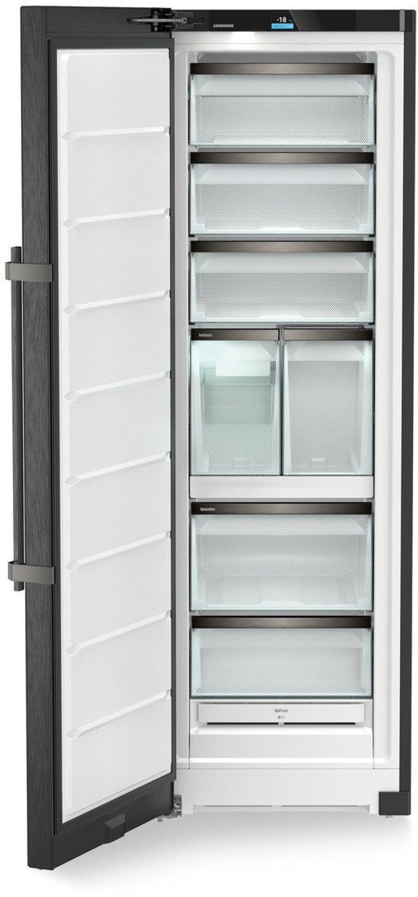 Liebherr NoFrost  augstums 185.5 cm  278 L  tumsi peleka - Saldetava