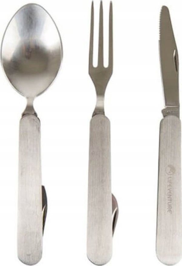Lifeventure Folding Cutlery Set - Πτυσσόμενο Σετ Μαχαιροπίρουνα Κάμπινγκ