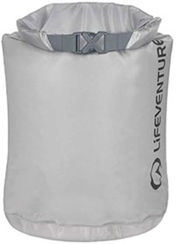 Lifeventure Ultralight Dry Bag 2L, Αδιάβροχος Σάκος Αποθήκευσης, Γκρι