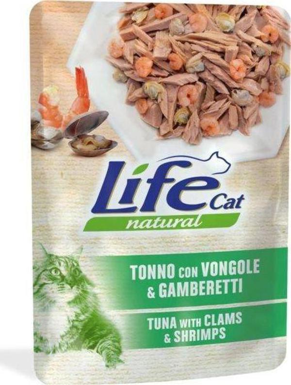 Life Pet Care LIFE CAT σακουλάκι 70g ΤΟΝΟΣ + ΑΥΛΙΔΕΣ + ΓΑΡΙΔΕΣ /30 10042952 8034105423831