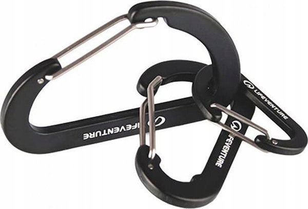 Lifeventure Karabinai Lifeventure Karabiners (3 pack)