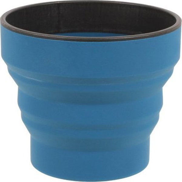 Lifeventure Silicone Ellipse FlexiMug Πτυσσόμενη Κούπα Σιλικόνης, Navy Blue