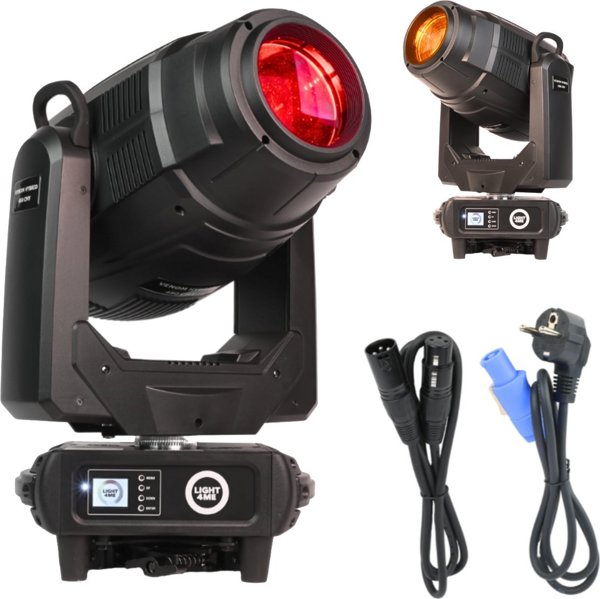 LIGHT4ME Venom Hybrid 450 CMY – Κινούμενη Κεφαλή LED Υβριδικό Spot Beam για Επαγγελματικό Σκηνικό Φωτισμό