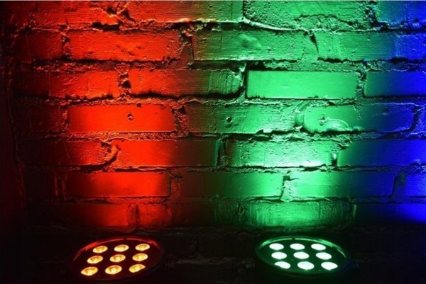 Light4me LED Par 9x10W MKII RGBW Προβολέας Φωτισμού με Τηλεχειριστήριο IR