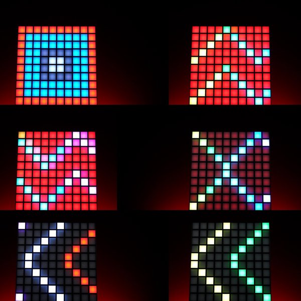 LIGHT4ME MATRIX PANEL 1010 RGB εφέ φωτισμού φωτισμός ντισκοτέκ DJ για εκδήλωση 700x0,2W