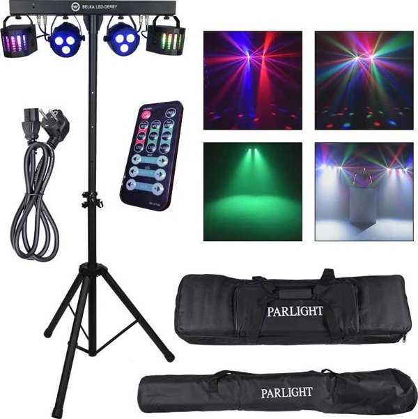 LIGHT4ME Φωτιστικό LED DERBY PAR комплект φωτισμού