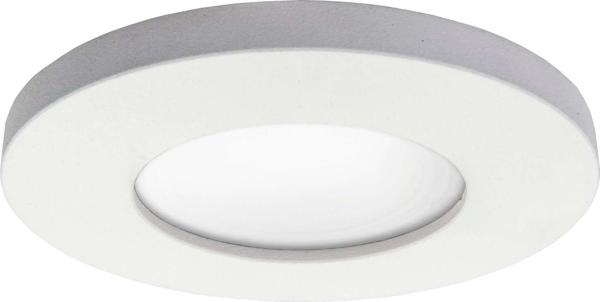 Light Prestige Σποτ Lagos Στρογγυλό Σταθερό IP65 Λευκό (LP-440/1RS WH)