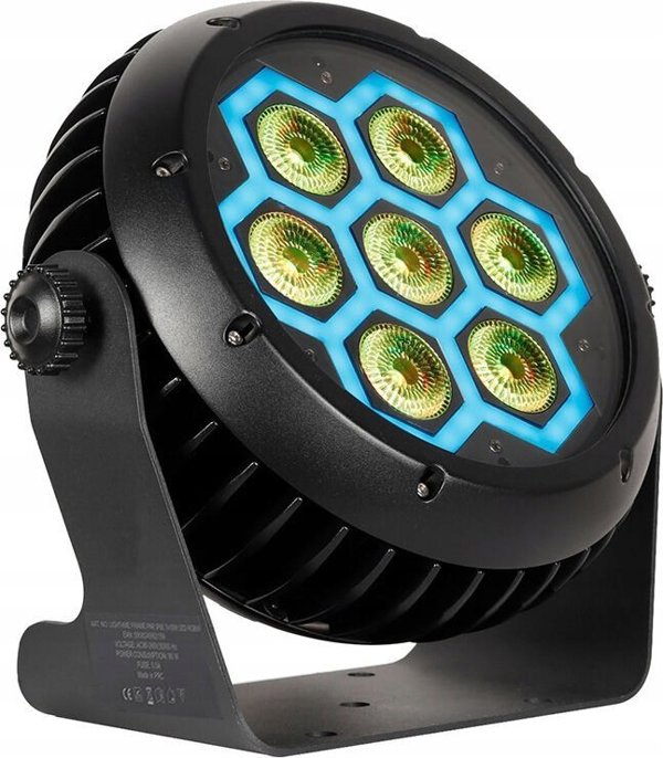 Light4Me Frame Par IP65 7x10W LED RGBW Προβολέας Φωτισμού