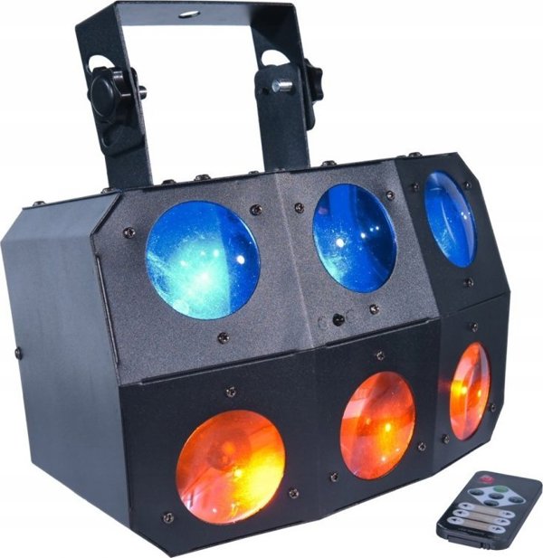 Light4me Six Eye Beam LED Εφέ Φωτισμού - Ισχυρό Beam Effect με Τηλεχειριστήριο