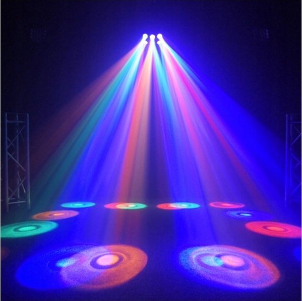 Light4me Six Eye Beam LED Εφέ Φωτισμού - Ισχυρό Beam Effect με Τηλεχειριστήριο