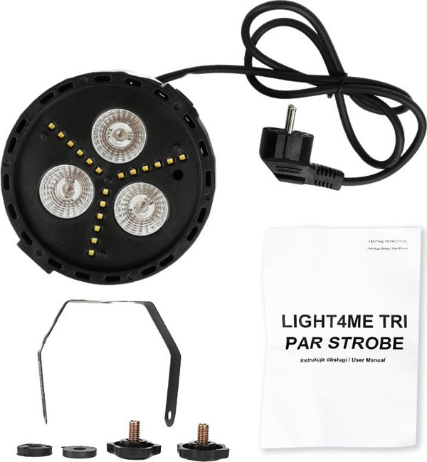 LIGHT4ME Προβολέας PAR Στροβοσκόπιο Φωτισμός Εκδηλώσεων LED RGB