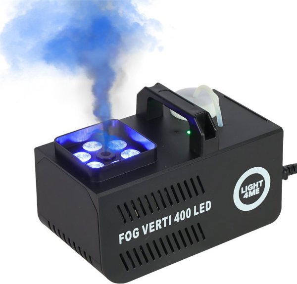 LIGHT4ME FOG VERTI 400 LED mala wytwornica dymu pionowego RGBW z pilotem