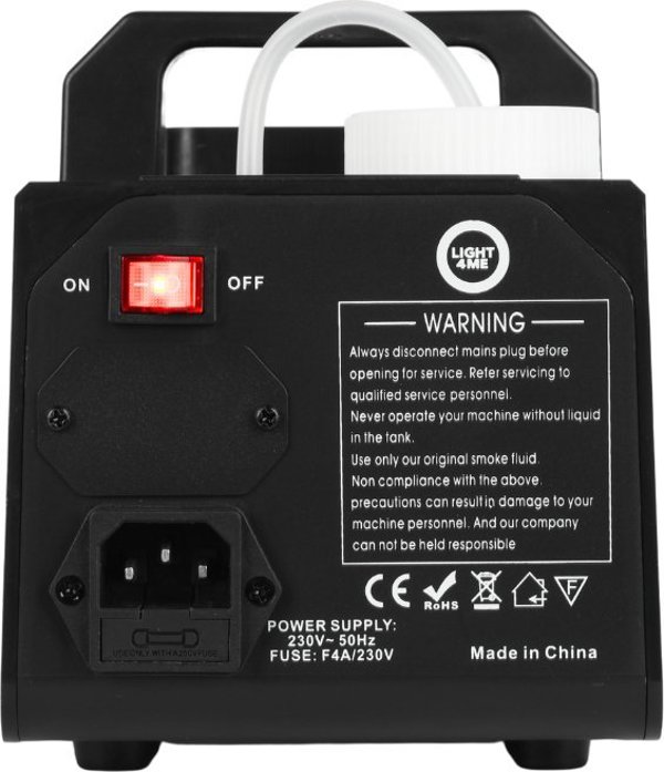 LIGHT4ME FOG VERTI 400 LED mala wytwornica dymu pionowego RGBW z pilotem